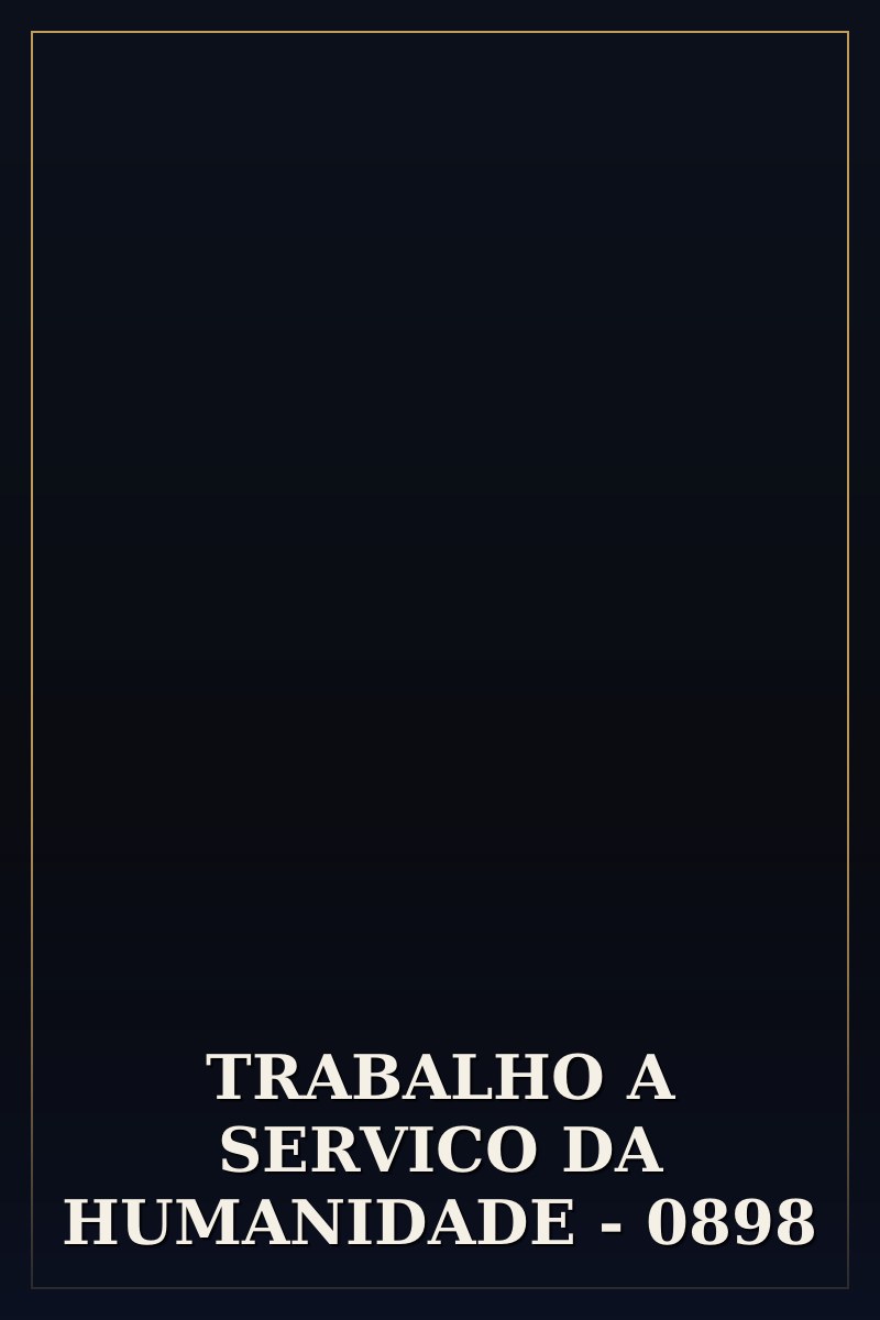 Capa de TRABALHO A SERVICO DA HUMANIDADE - 0898