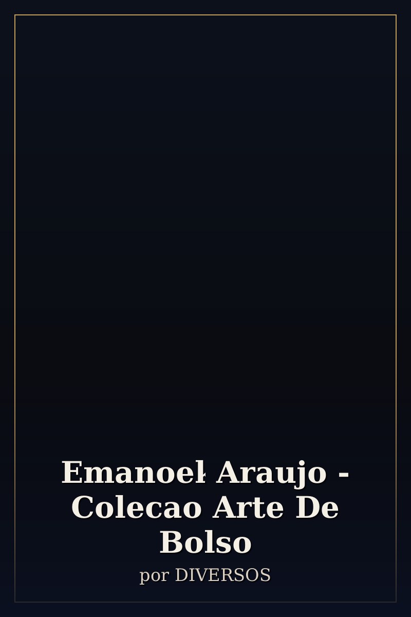 Capa de Emanoel Araujo - Colecao Arte De Bolso