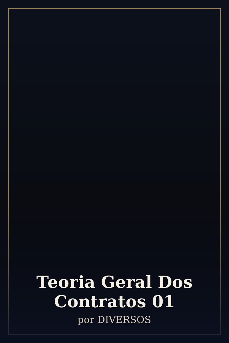 Capa de Teoria Geral Dos Contratos 01