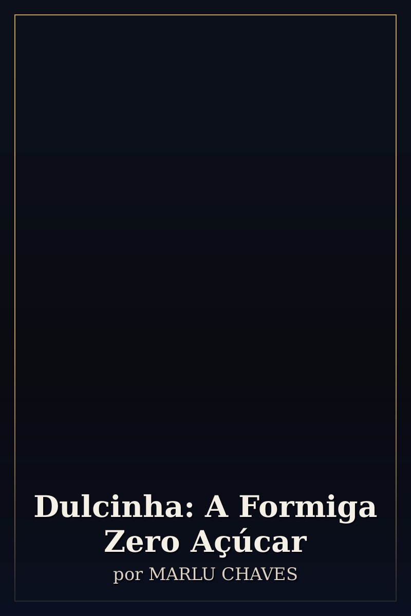 Capa de Dulcinha: A Formiga Zero Açúcar
