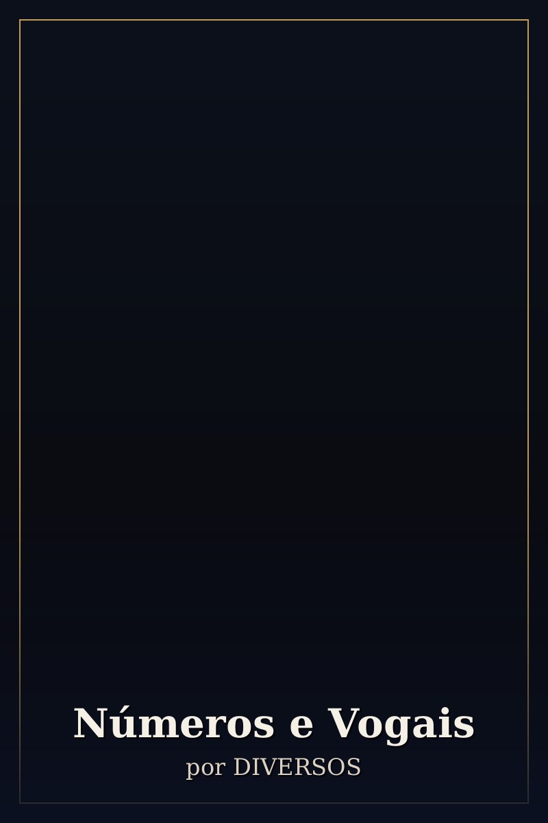 Capa de Números e Vogais