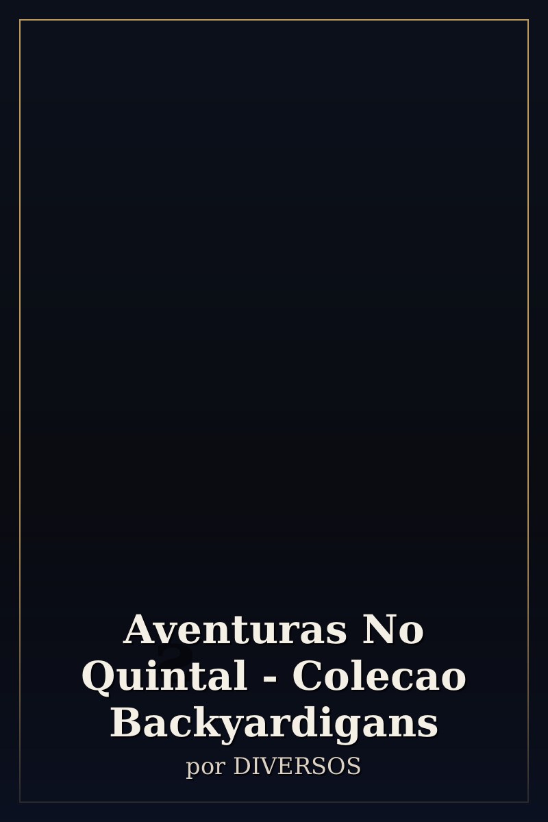 Capa de Aventuras No Quintal - Colecao Backyardigans