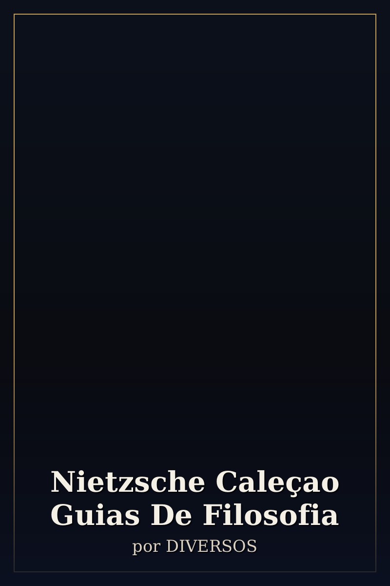 Capa de Nietzsche Caleçao Guias De Filosofia
