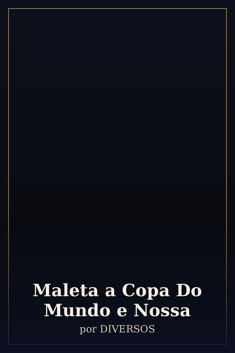 Capa de Maleta a Copa Do Mundo e Nossa