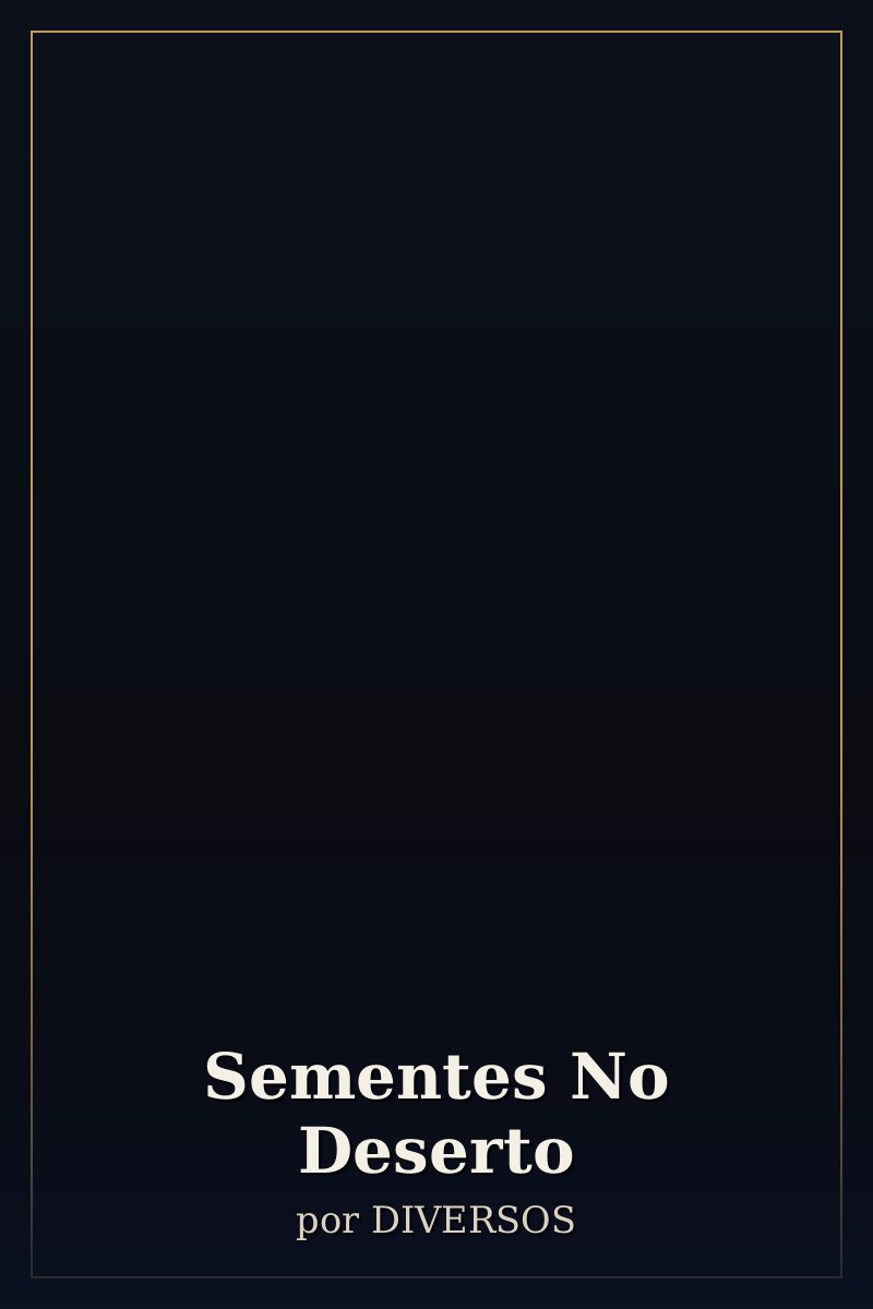 Capa de Sementes No Deserto