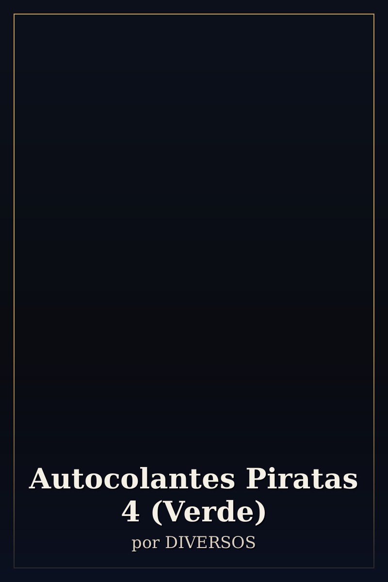Capa de Autocolantes Piratas 4 (Verde)