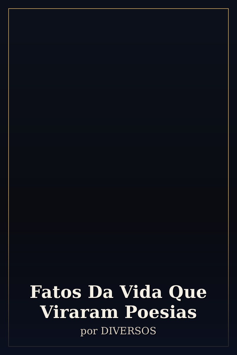 Capa de Fatos Da Vida Que Viraram Poesias