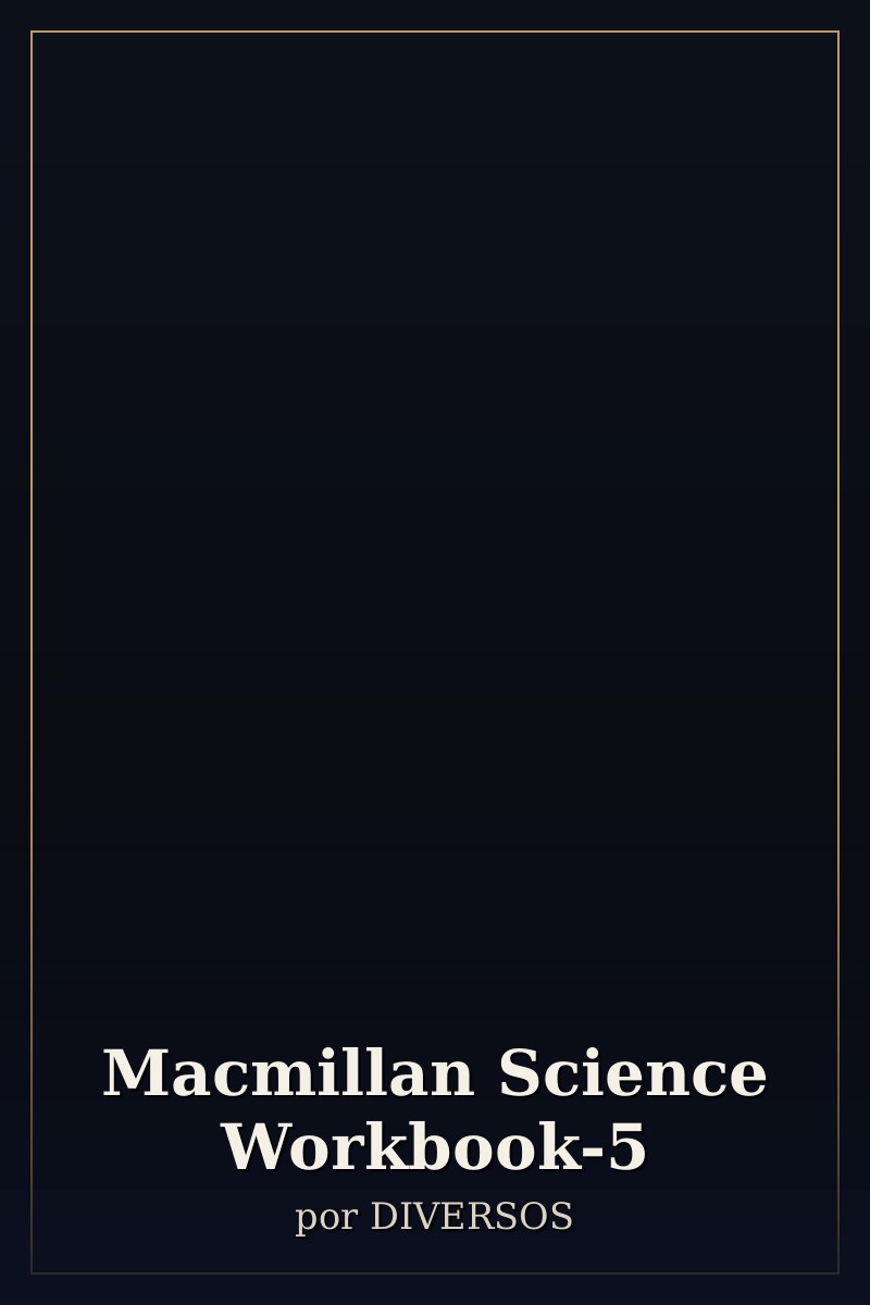 Capa de Macmillan Science Workbook-5