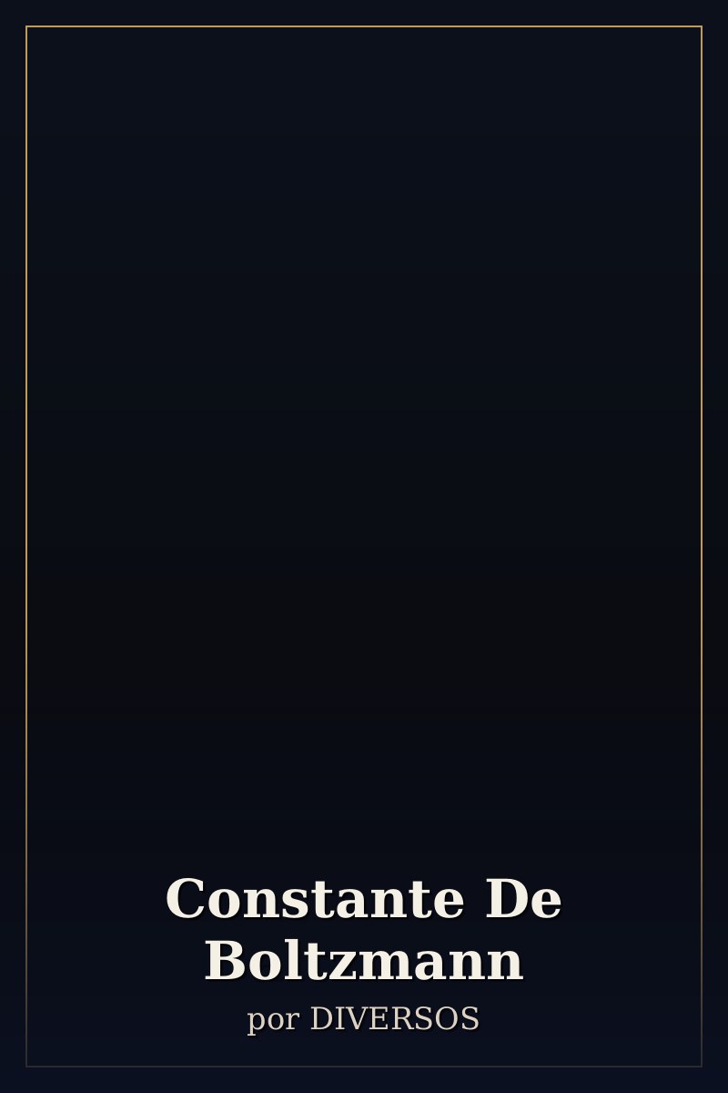 Capa de Constante De Boltzmann