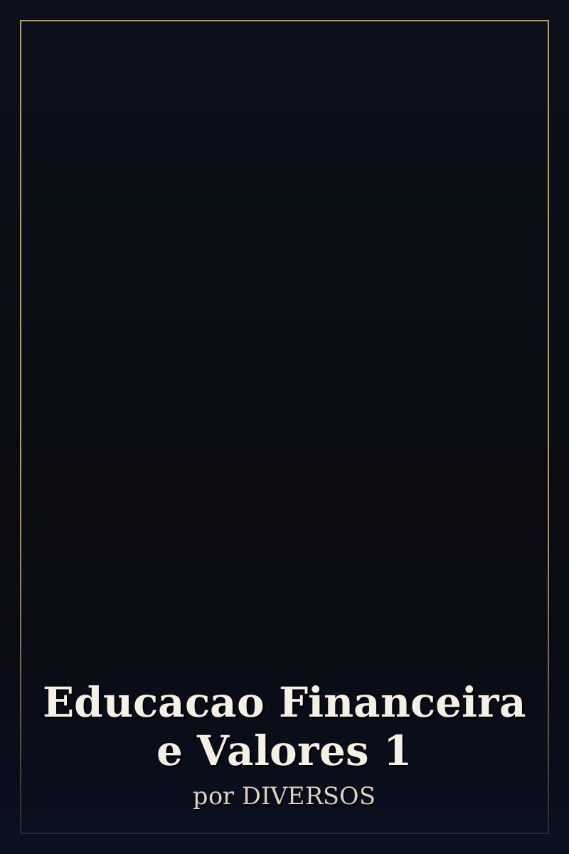 Capa de Educacao Financeira e Valores 1
