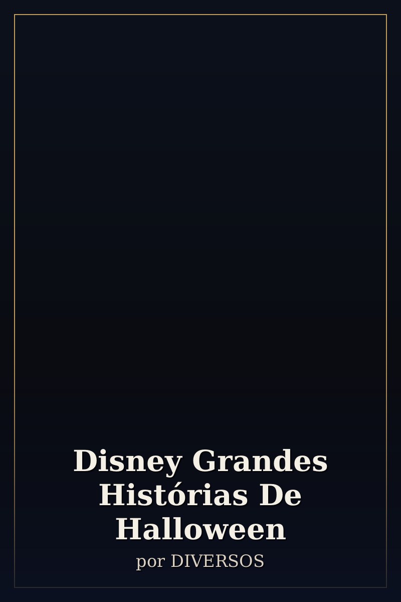 Capa de Disney Grandes Histórias De Halloween