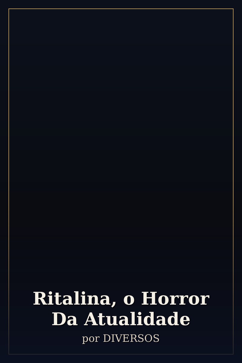 Capa de Ritalina, o Horror Da Atualidade