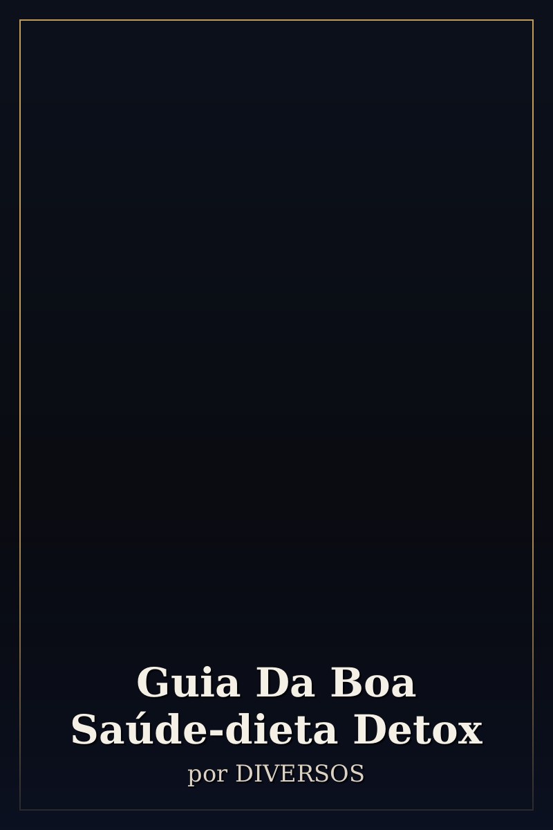 Capa de Guia Da Boa Saúde-dieta Detox