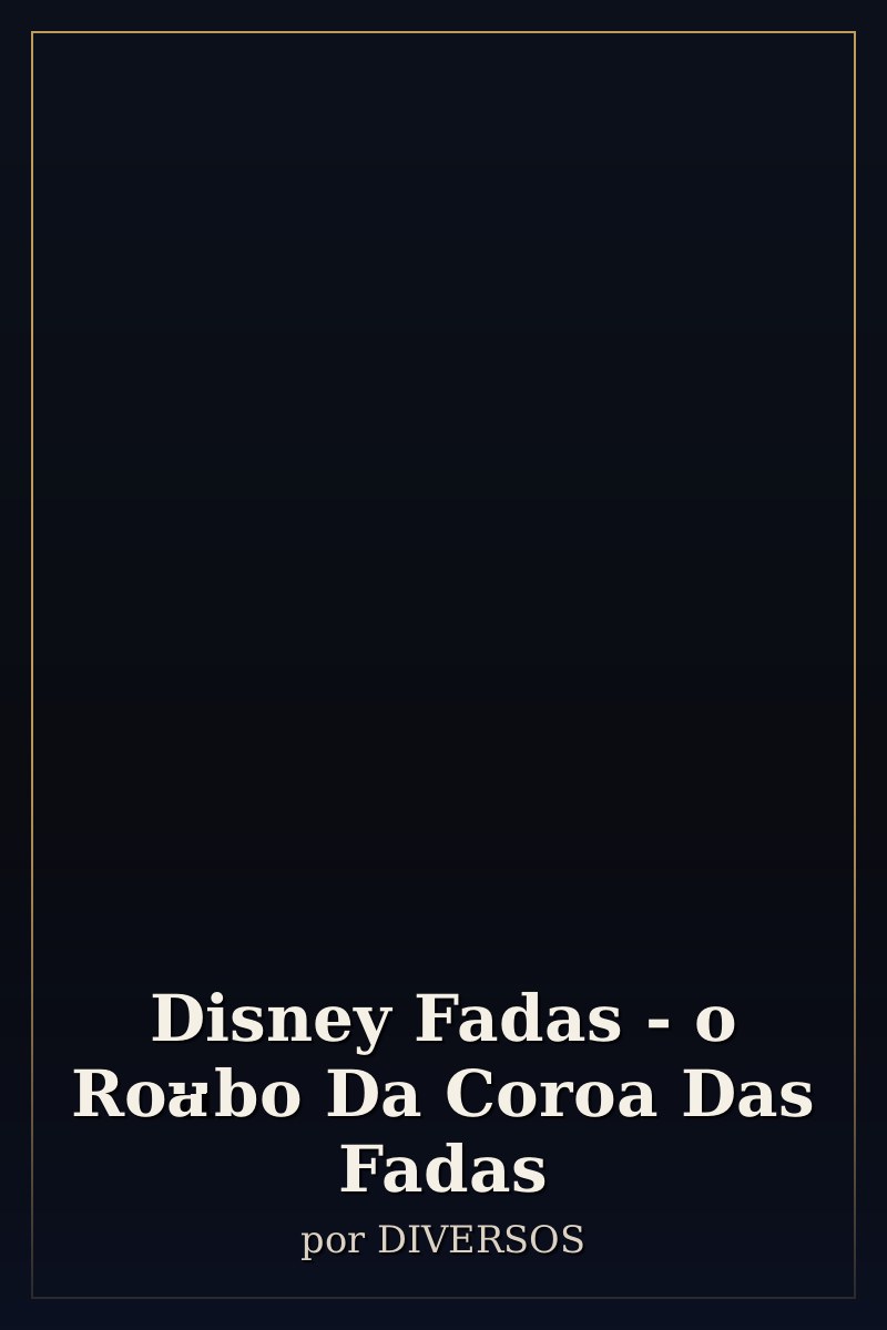 Capa de Disney Fadas - o Roubo Da Coroa Das Fadas