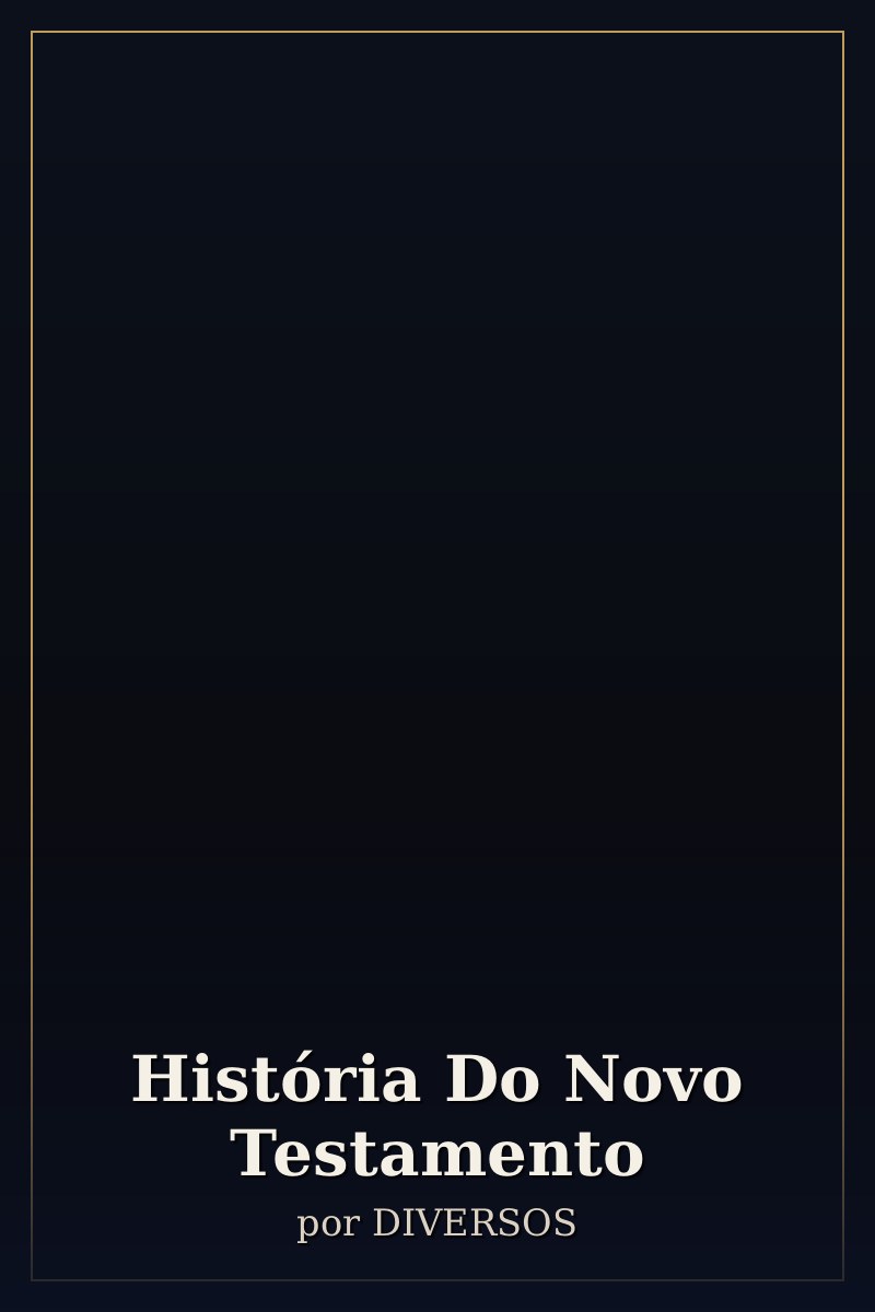 Capa de História Do Novo Testamento