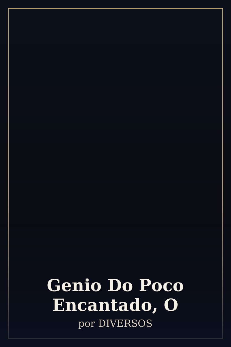 Capa de Genio Do Poco Encantado, O