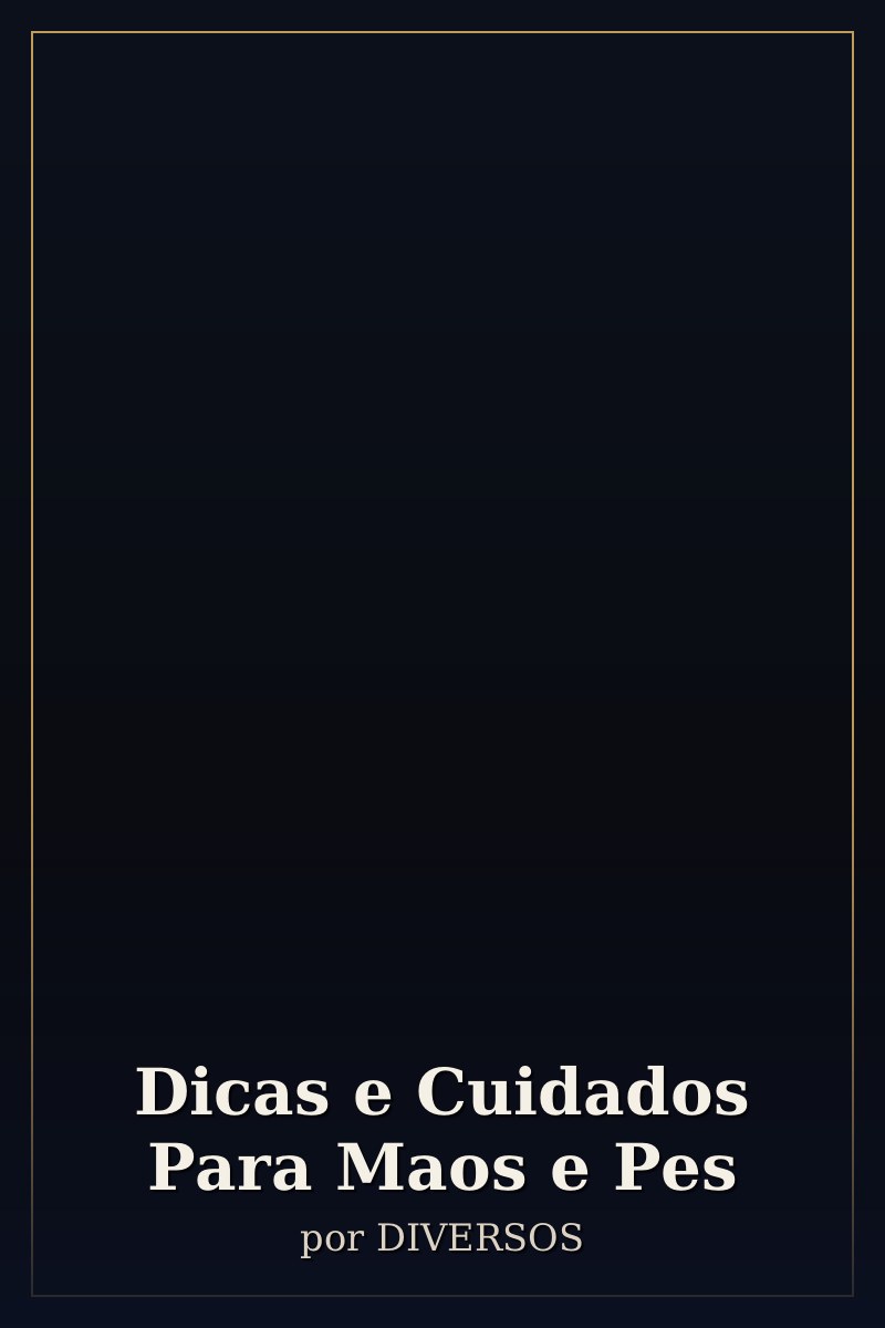 Capa de Dicas e Cuidados Para Maos e Pes