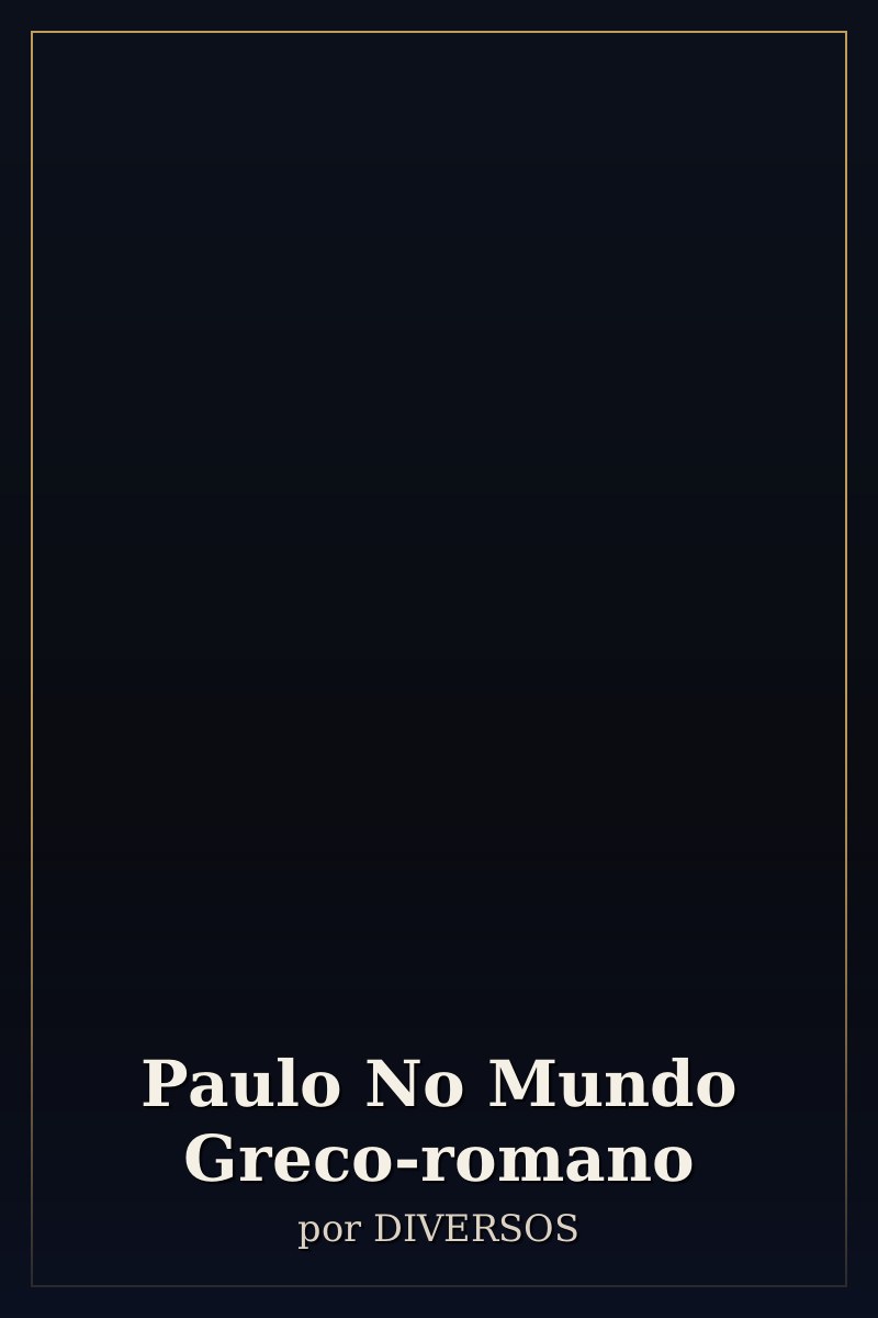 Capa de Paulo No Mundo Greco-romano