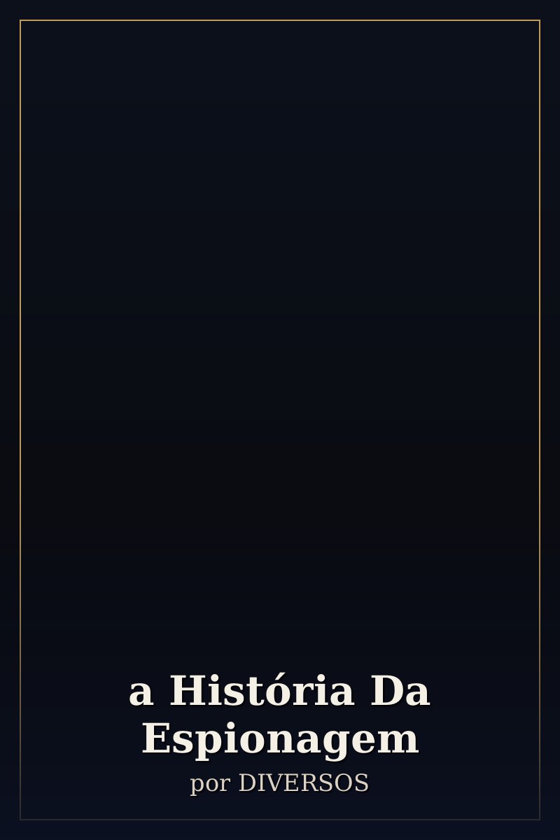 Capa de a História Da Espionagem