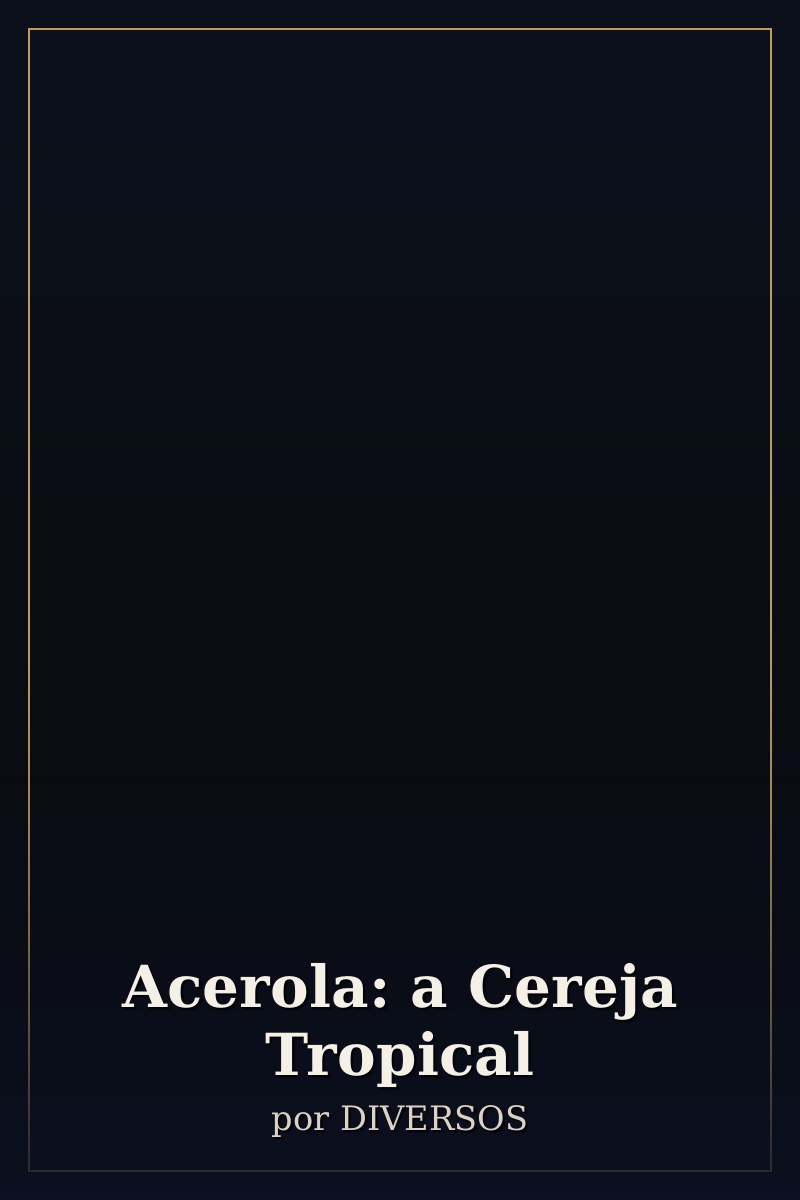 Capa de Acerola: a Cereja Tropical