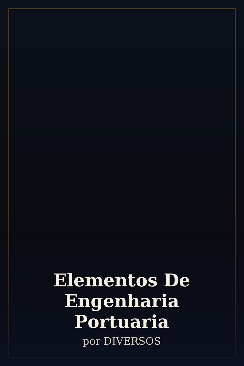 Capa de Elementos De Engenharia Portuaria