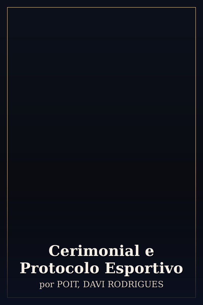Capa de Cerimonial e Protocolo Esportivo