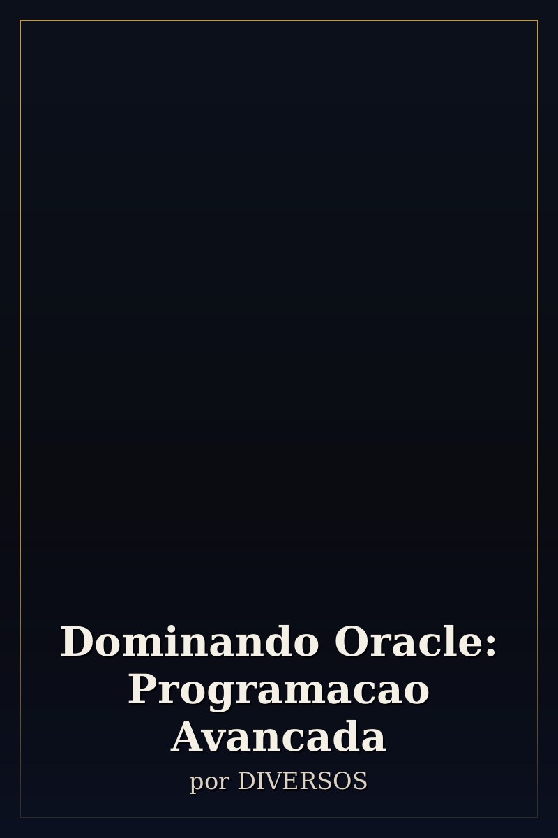 Capa de Dominando Oracle: Programacao Avancada