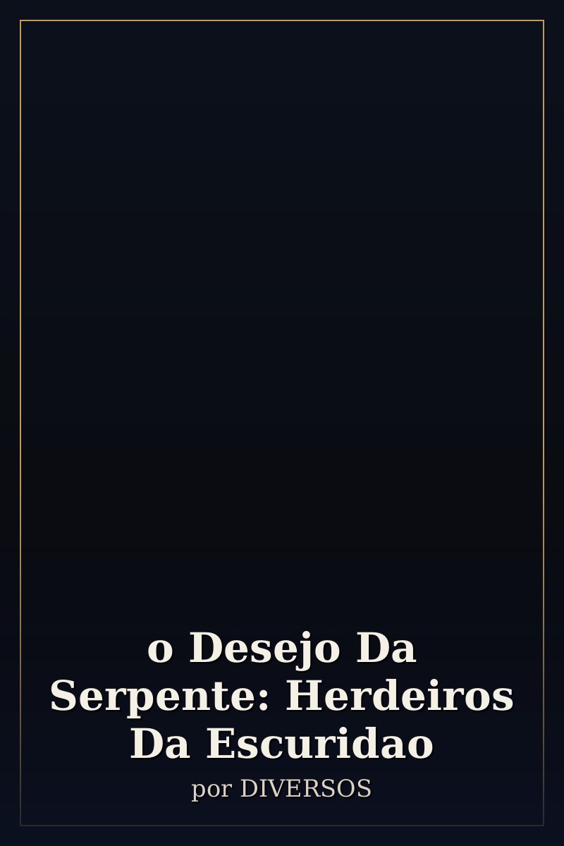 Capa de o Desejo Da Serpente: Herdeiros Da Escuridao