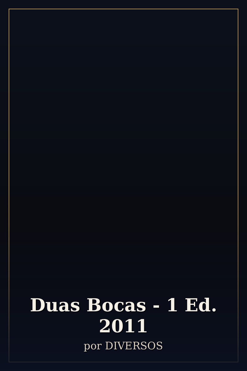 Capa de Duas Bocas - 1 Ed. 2011