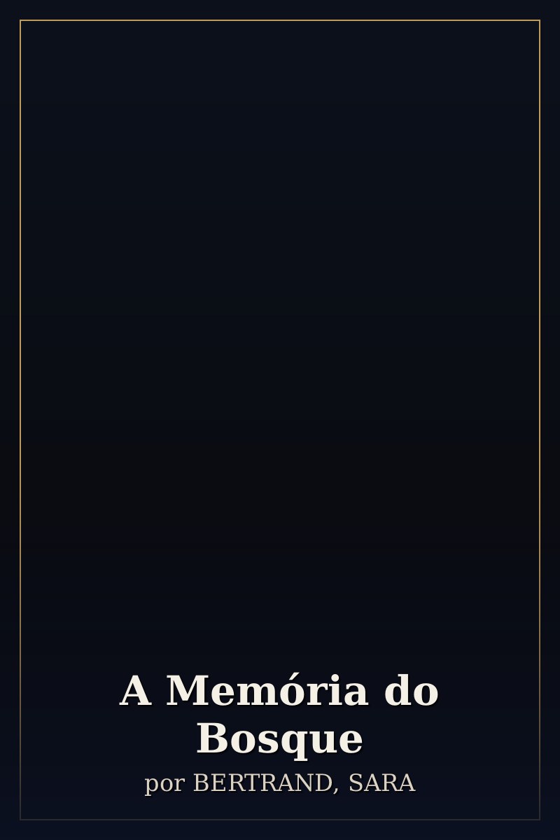 Capa de A Memória do Bosque