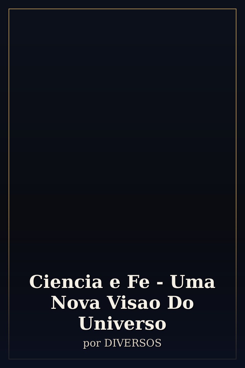 Capa de Ciencia e Fe - Uma Nova Visao Do Universo