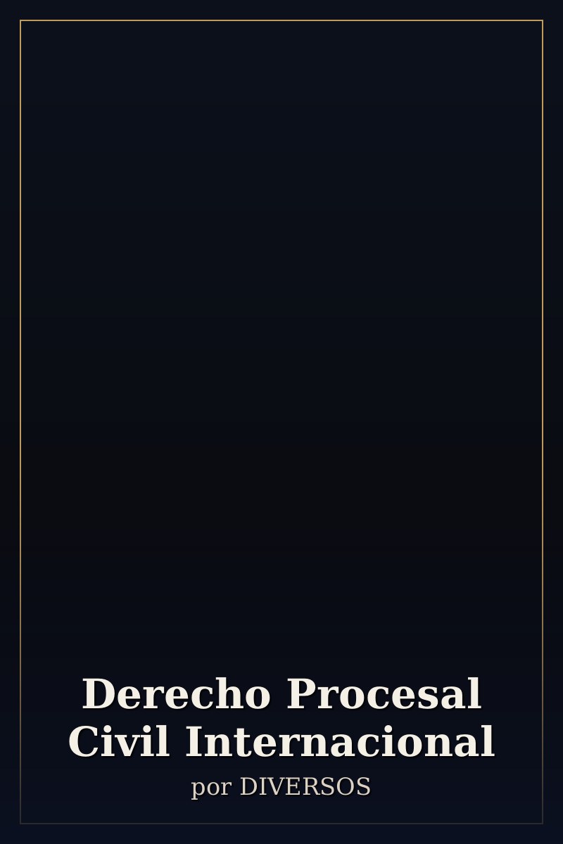 Capa de Derecho Procesal Civil Internacional
