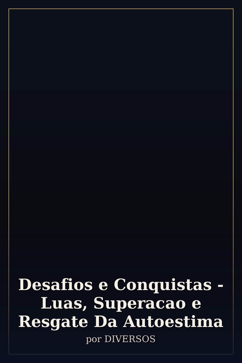 Capa de Desafios e Conquistas - Luas, Superacao e Resgate Da Autoestima