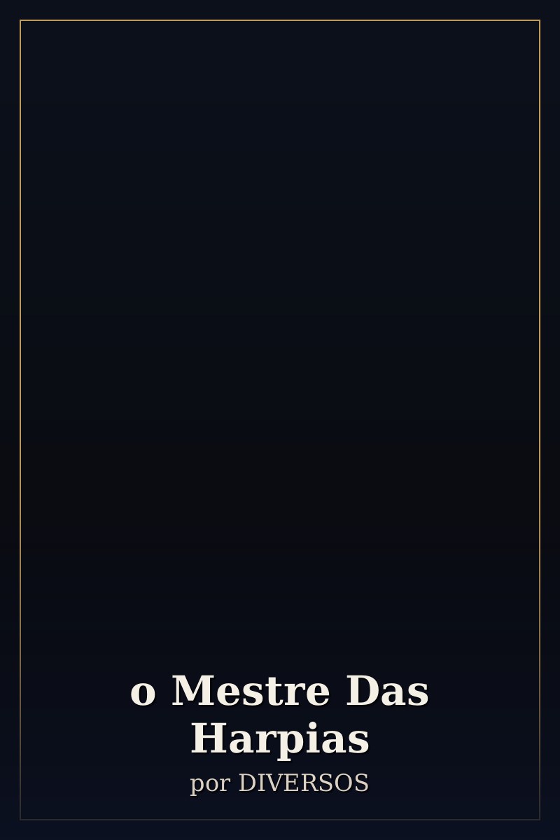 Capa de o Mestre Das Harpias