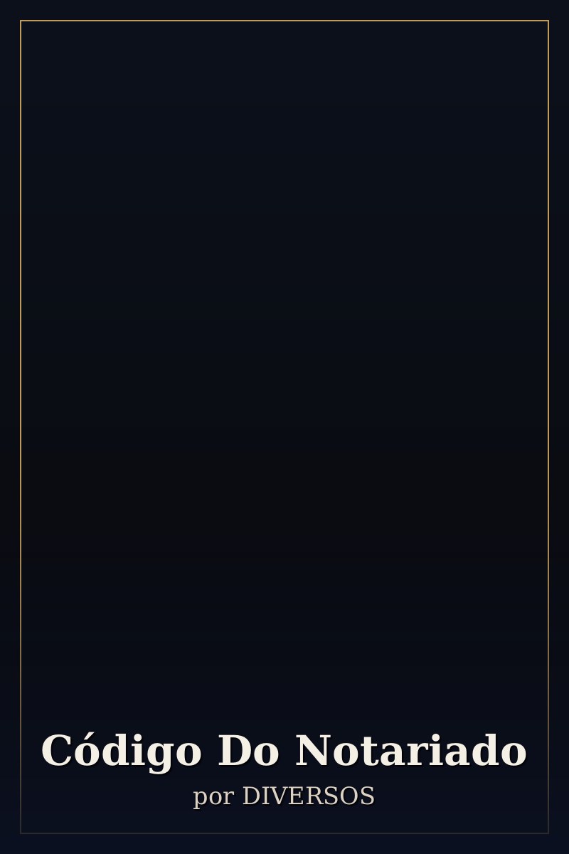 Capa de Código Do Notariado