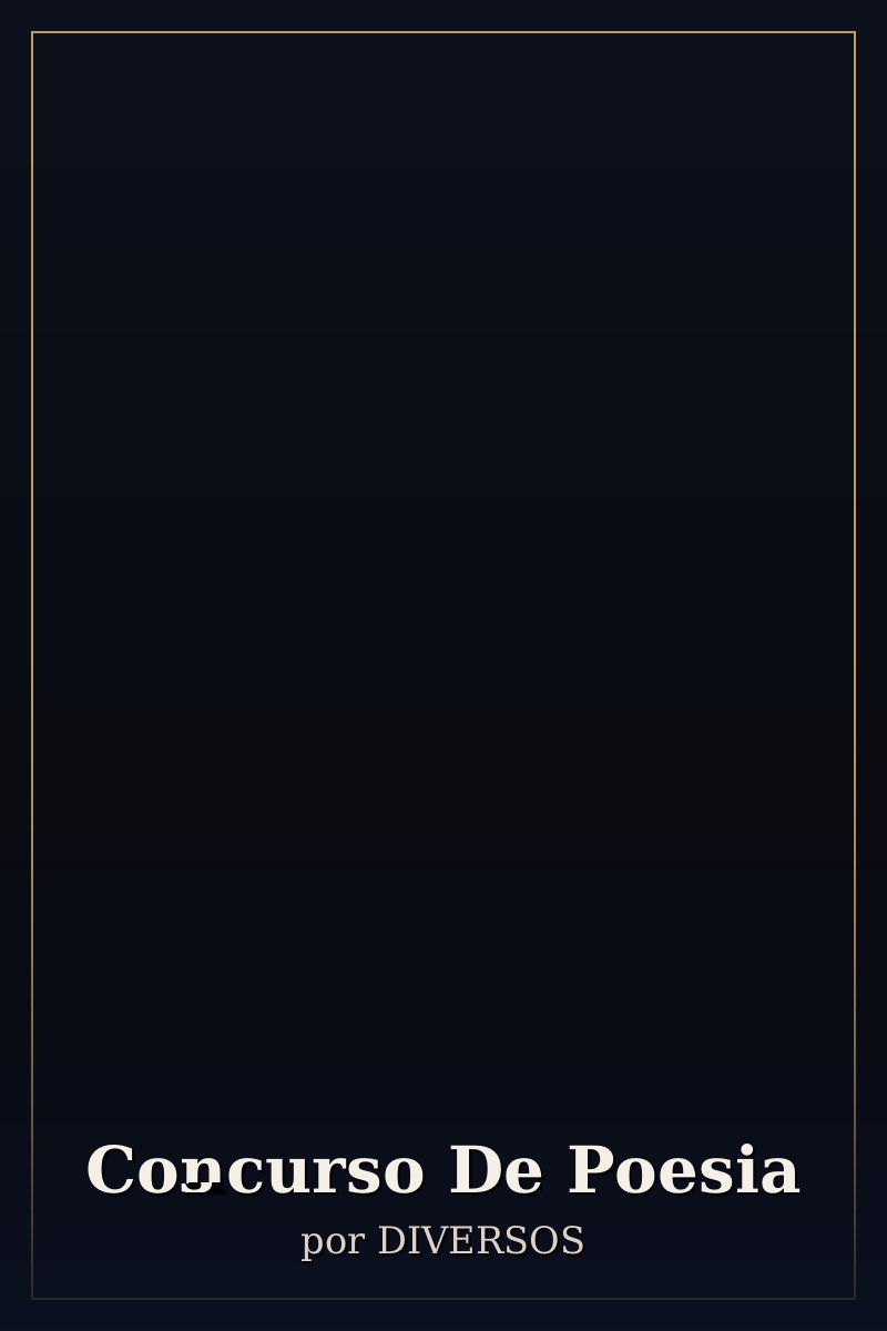 Capa de Concurso De Poesia