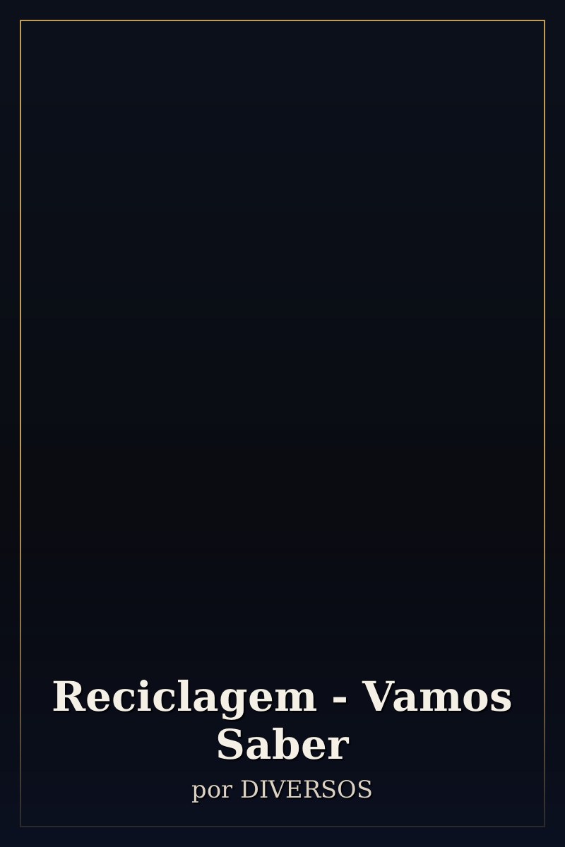 Capa de Reciclagem - Vamos Saber