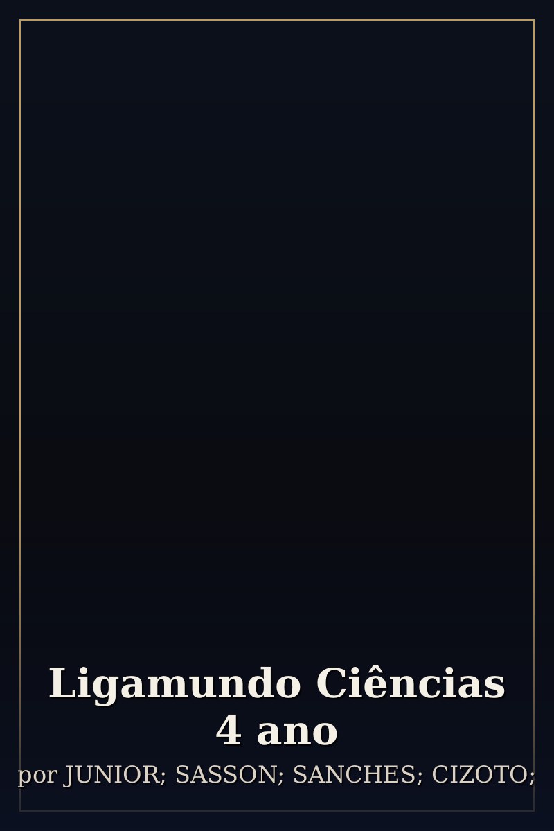 Capa de Ligamundo Ciências 4 ano