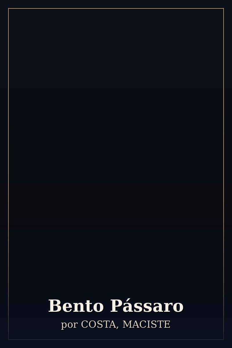 Capa de Bento Pássaro