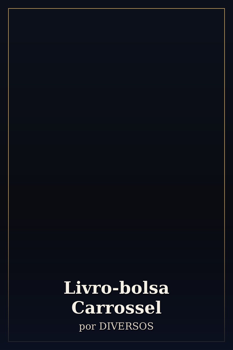 Capa de Livro-bolsa Carrossel