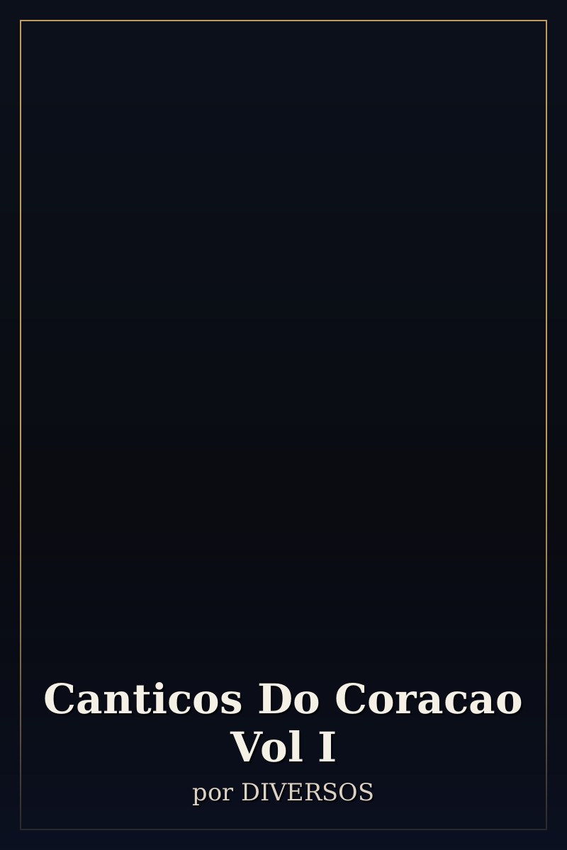 Capa de Canticos Do Coracao  Vol I