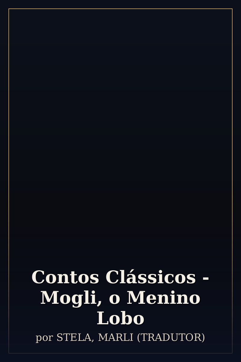 Capa de Contos Clássicos - Mogli, o Menino Lobo