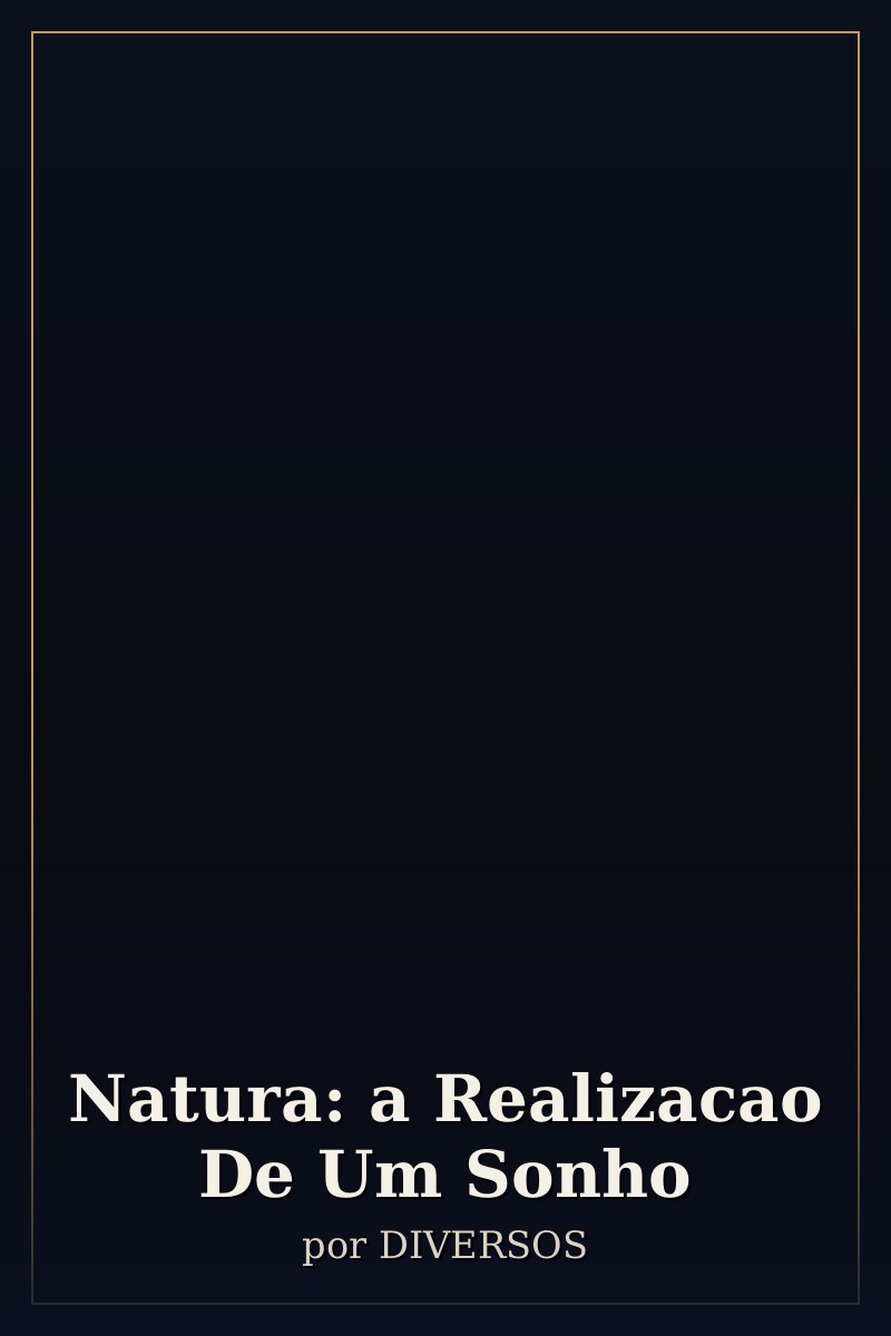 Capa de Natura: a Realizacao De Um Sonho