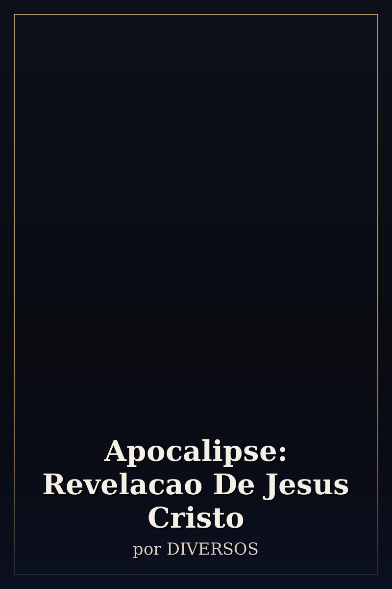 Capa de Apocalipse: Revelacao De Jesus Cristo