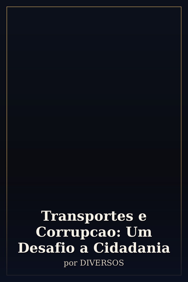 Capa de Transportes e Corrupcao: Um Desafio a Cidadania