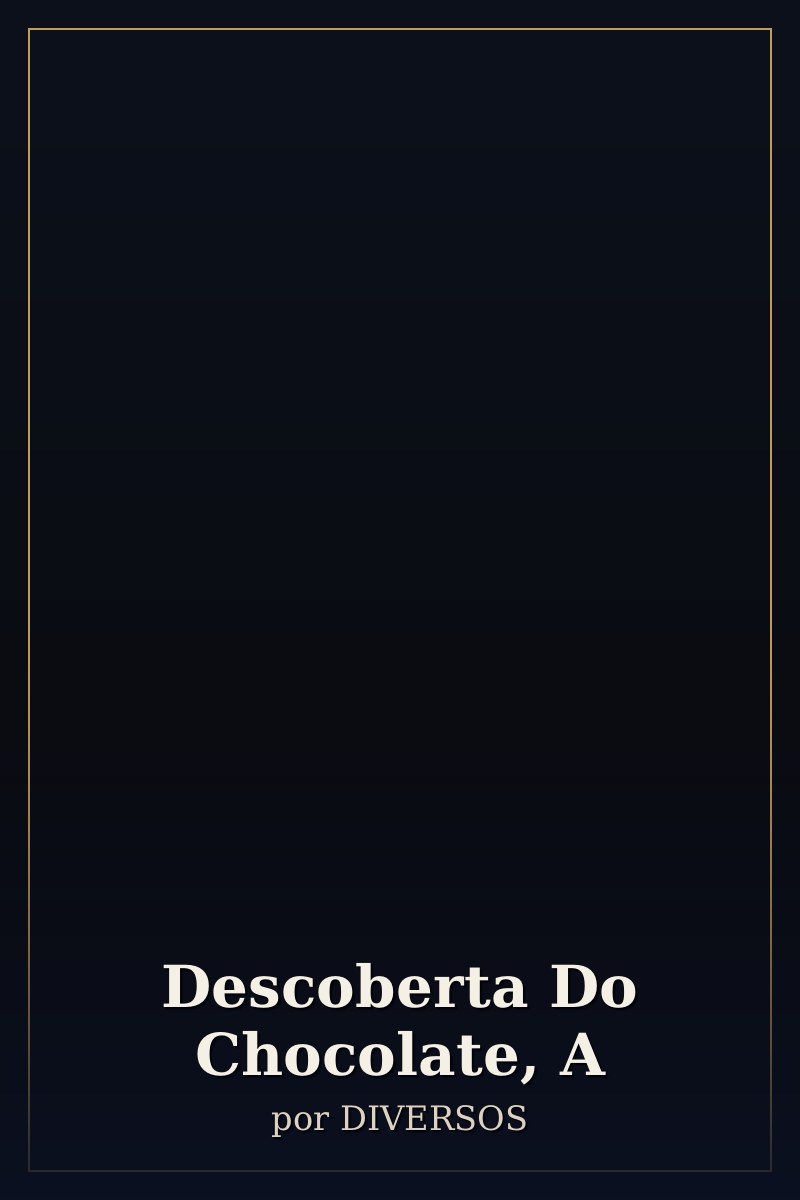 Capa de Descoberta Do Chocolate, A
