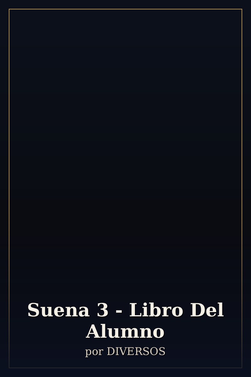 Capa de Suena 3 - Libro Del Alumno