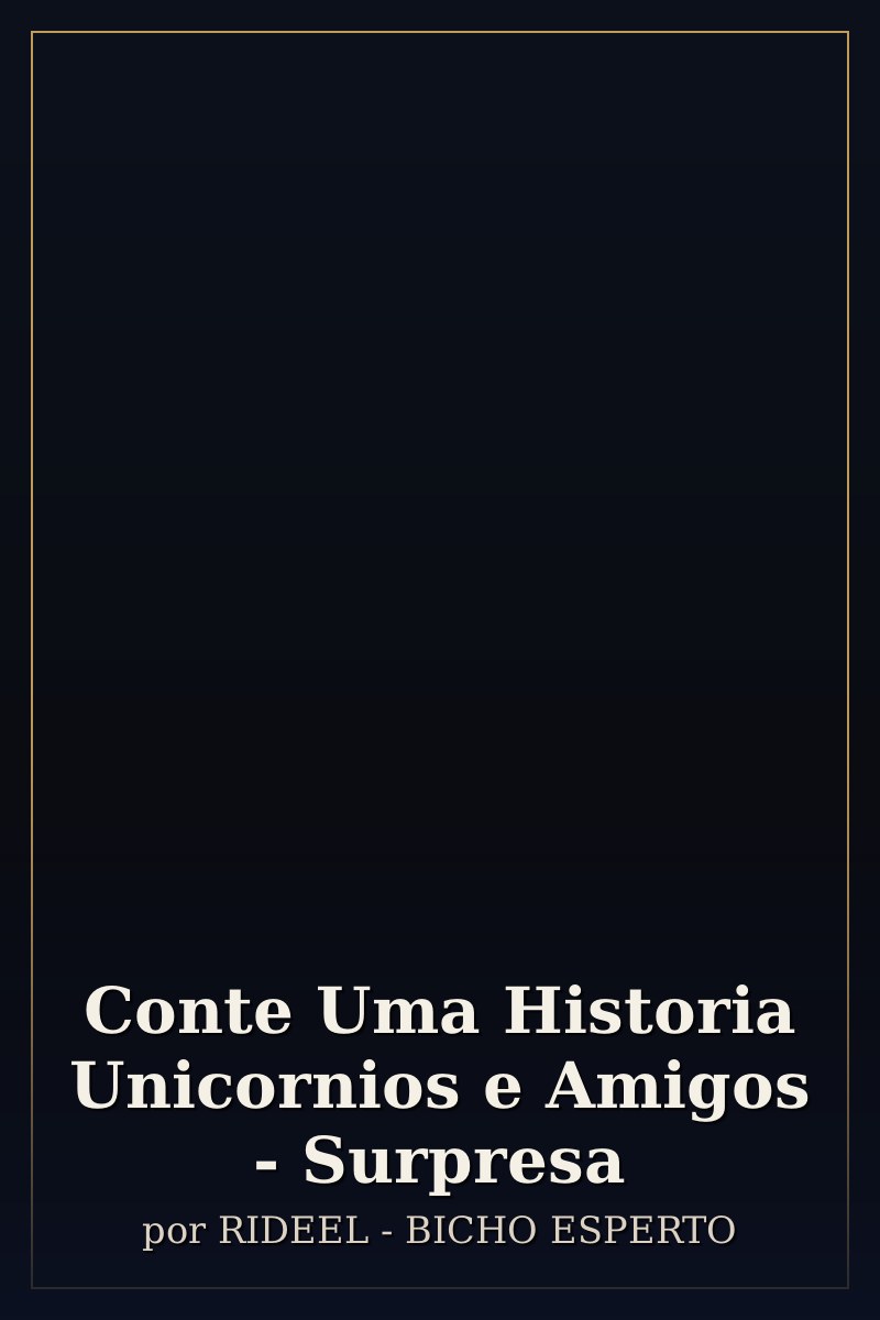 Capa de Conte Uma Historia Unicornios e Amigos - Surpresa