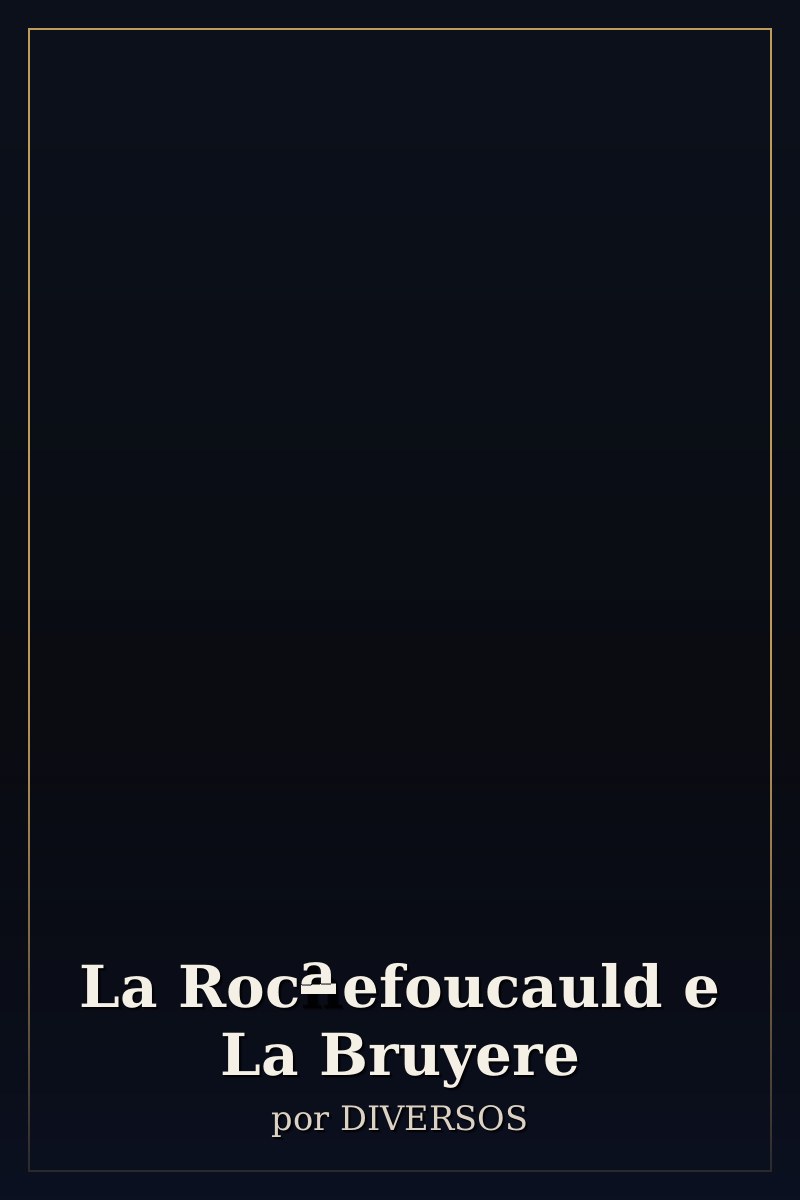 Capa de La Rochefoucauld e La Bruyere