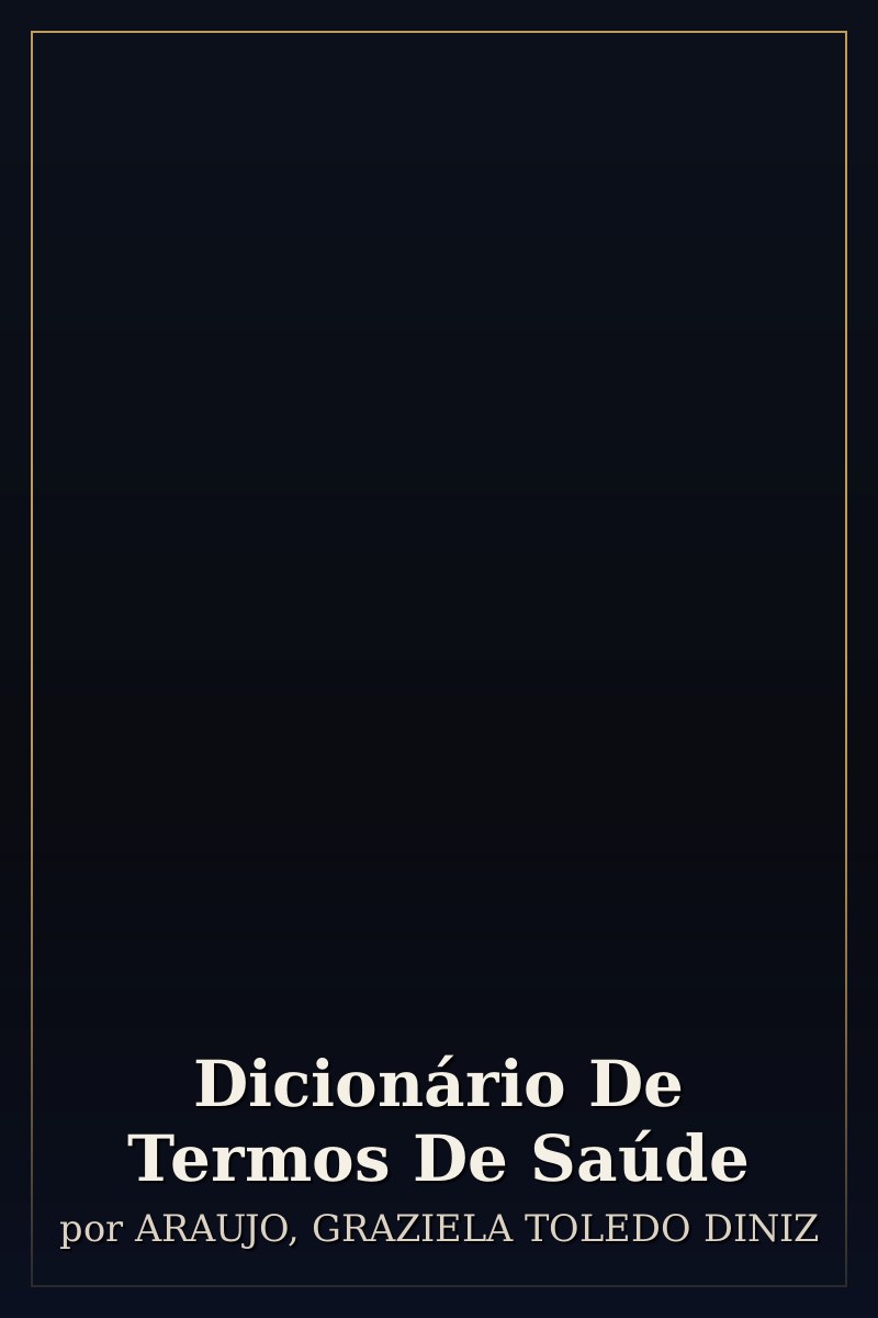 Capa de Dicionário De Termos De Saúde